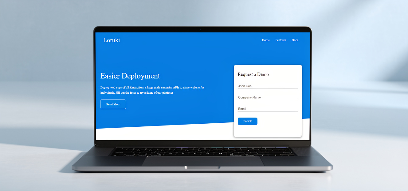 Cloud Hosting Website